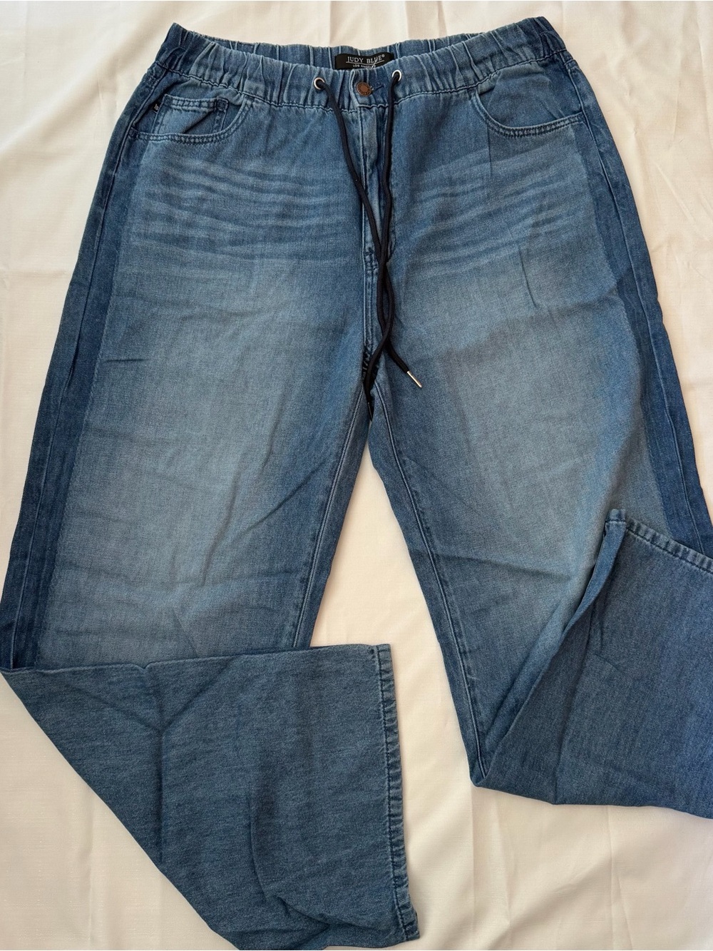 Judy Blue Baggy Jeans with drawstring size womens 13/31